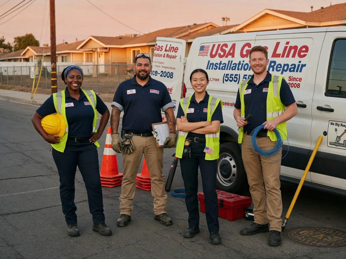 Gas Line Installation company in Inland, NE